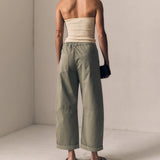 Mara Sateen Drawstring Pant