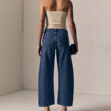 Selena Crop- Mid Rise