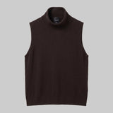 James Sleeveless Turtleneck