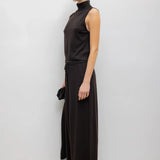 James Sleeveless Turtleneck