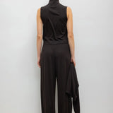 James Sleeveless Turtleneck