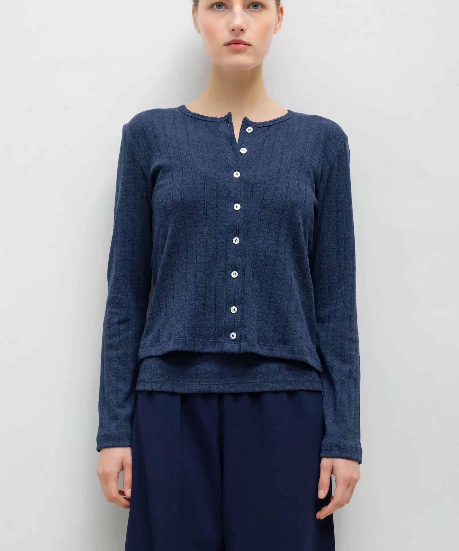 Pointelle Classic Cardigan II