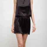 Barb Lace Mini Skirt