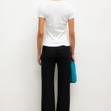 Pointelle Slim Fit Tee