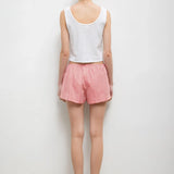 Pointelle Button Down Tank