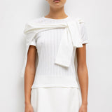 Pointelle Slim Fit Tee