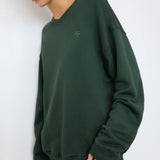 Oversized V Neck Sweatshirt