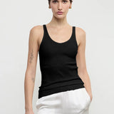 Military Rib Slim Tank