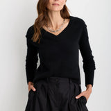 Blakely Cashmere V Neck