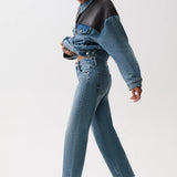 Issa Mid Rise Relaxed Ankle Straight