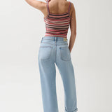 Donny Rolled Hem Boyfriend Jean