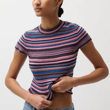 Selene Short Sleeve Sweater Tee