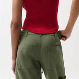 Sabrina Curved Utility Pants - Meadow