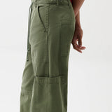 Sabrina Curved Utility Pants - Meadow