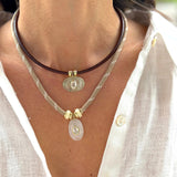 Prehnite Horizon Necklace