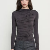Fluid Jersey Twist Top