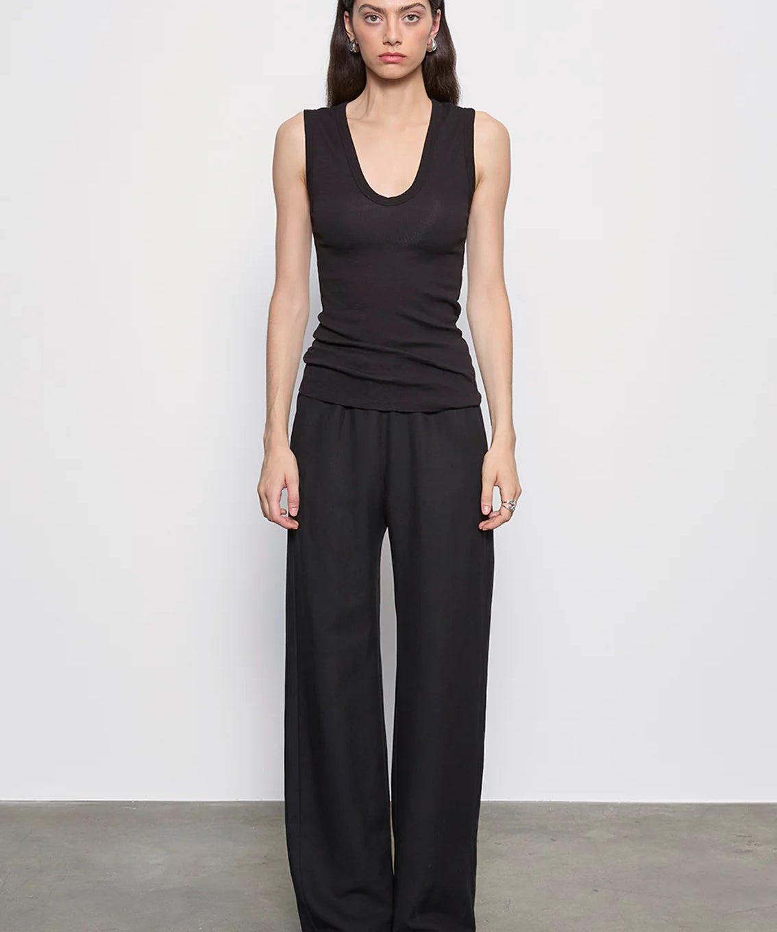Textured Rib Sleeveless
