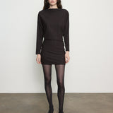 Supima Structured Jersey Doman Curve Dress