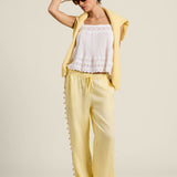 Vera Pant Soleil Linen