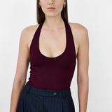Bamboo Halter Bodysuit