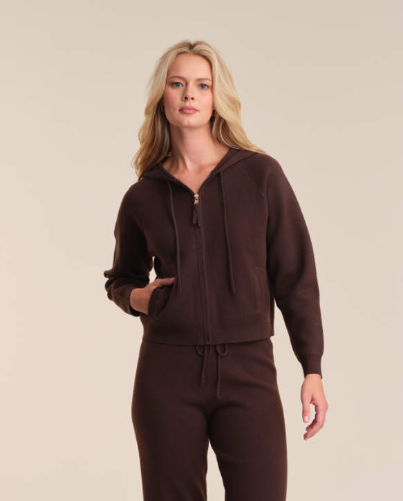 Mercy Zip Front Hoodie