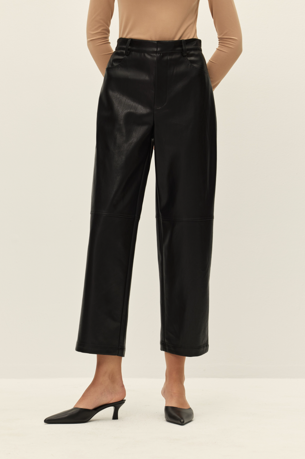 Parker Vegan Leather Pants