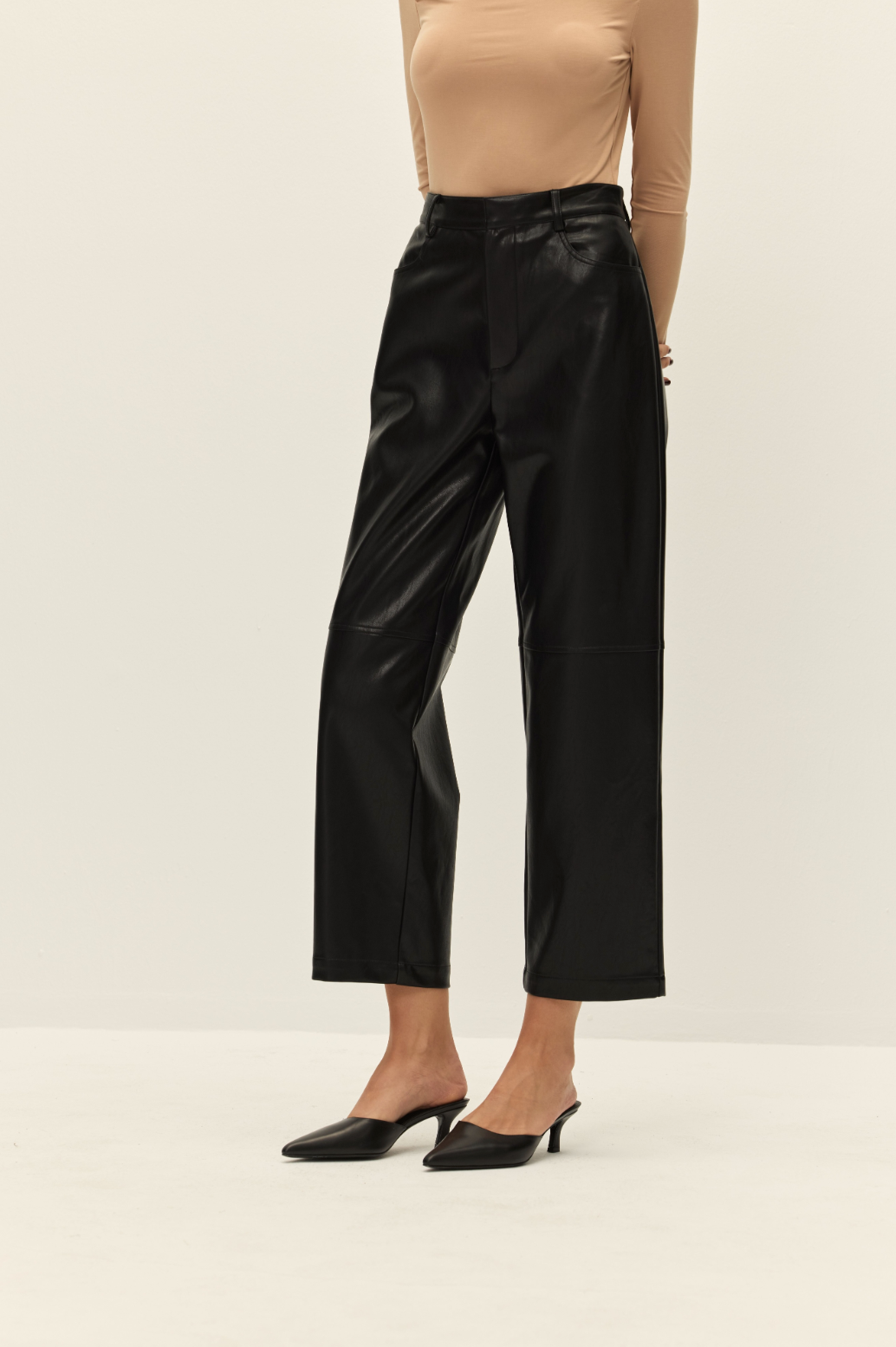Parker Vegan Leather Pants