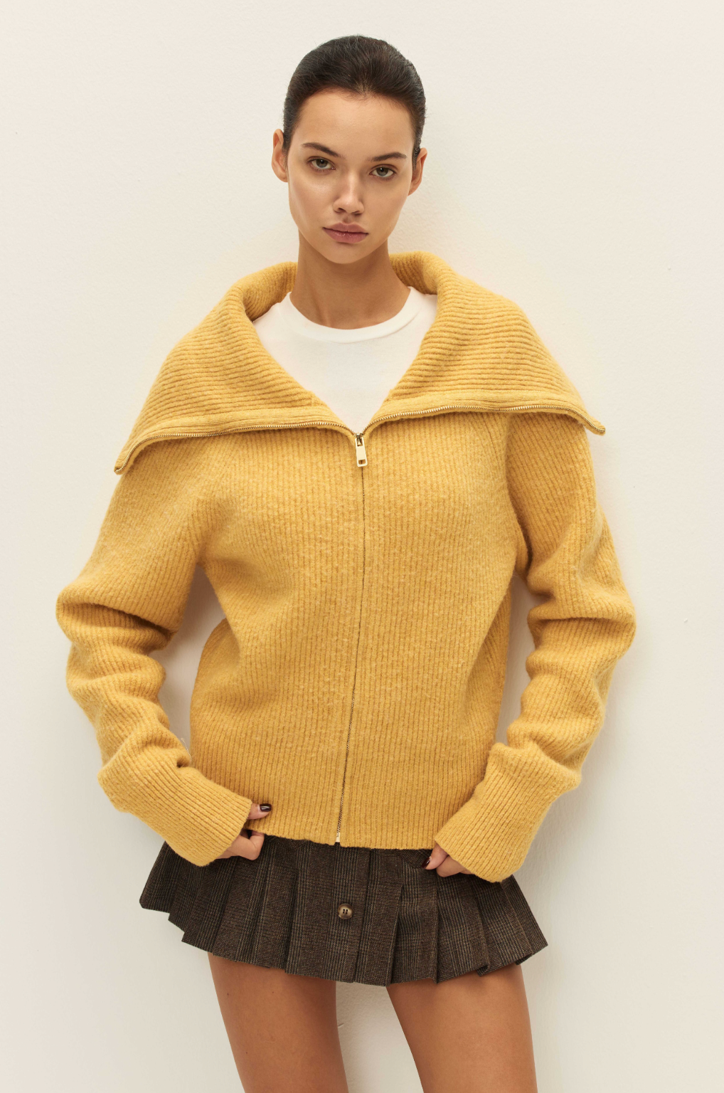 Leigh Zipup Sweater