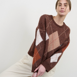 Argyle Pullover Sweater