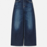 High Rise Wide Leg Crop