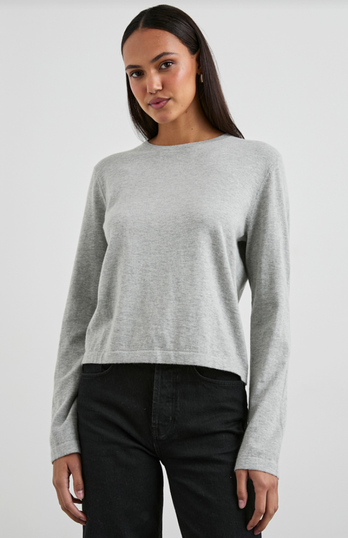 Cotton Cashmere Long Sleeve Tee