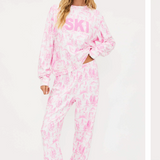 Georgie Pant Pink Toile
