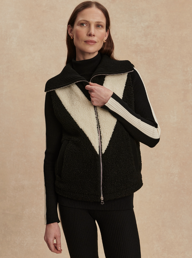 Caspian Sherpa Gilet Vest