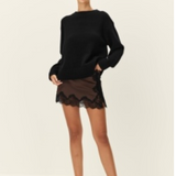 Claude Satin Mini Skirt