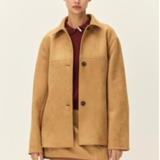 Terrain Belted Faux Suede Jacket
