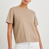 Cotton Cashmere Short Sleeve Tee