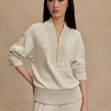 Sally Half Zip Sweat
