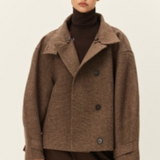 Walker High Neck Short Coat