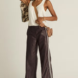 Vegan Leather Twlight Pant