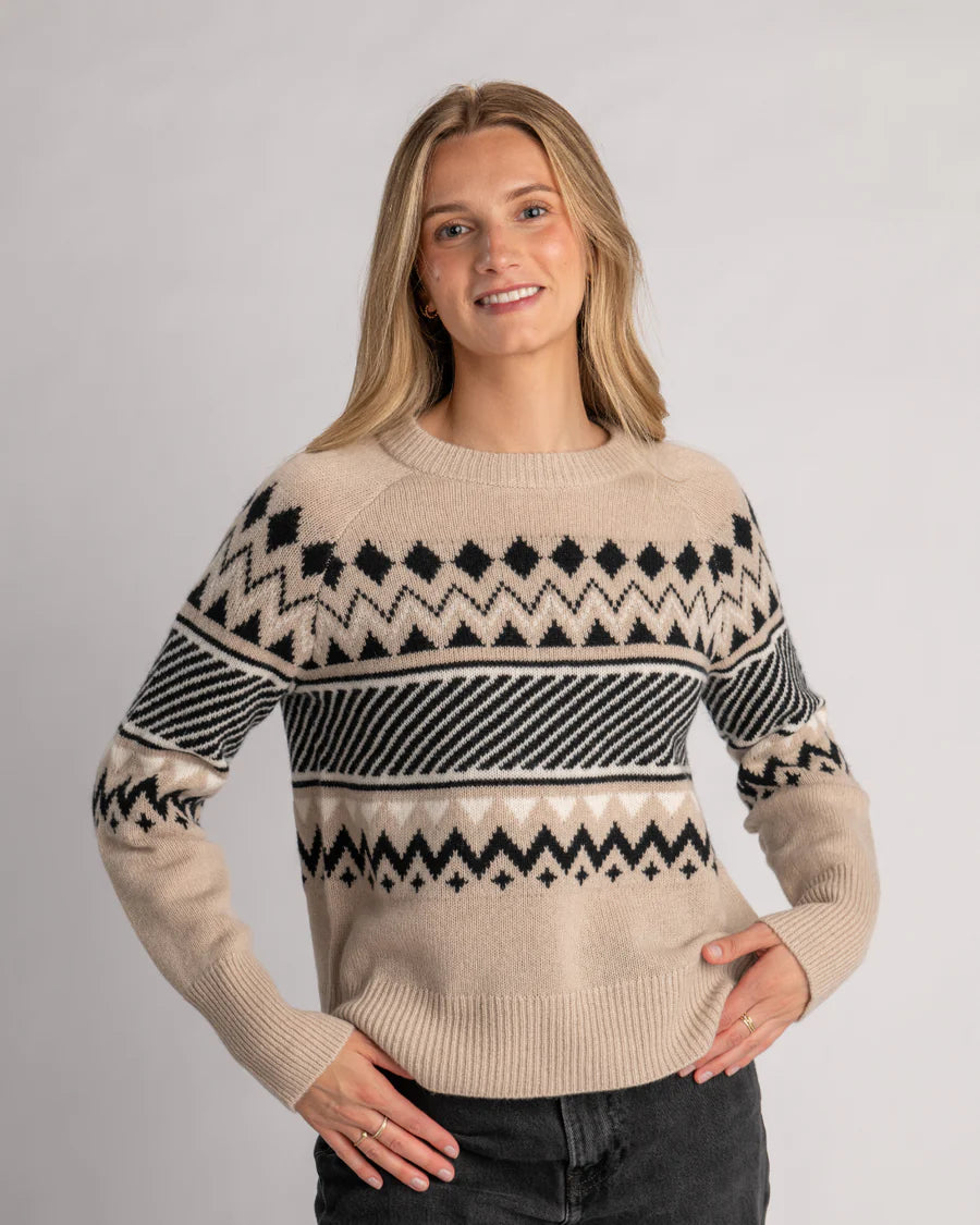 Kai Intarsia Crew