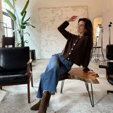 Nina Crewneck Cardigan