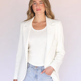 Aria Cotton Cashmere Blazer