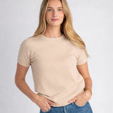 Gray S/S Cashmere Tee