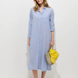 Kerry Shirtdress In Seersucker