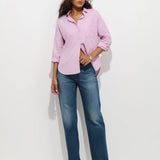 Jo Striped Shirt In Cotton Poplin