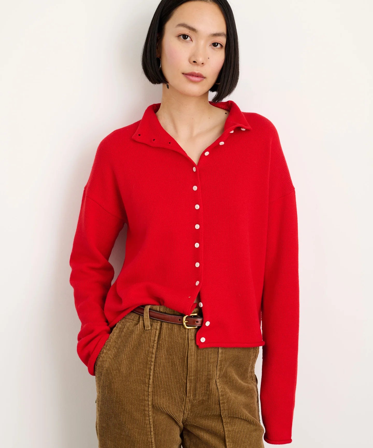 Taylor Cardigan in Cotton Cashmere