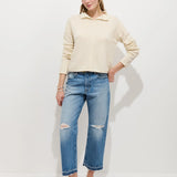 Taylor Cardigan in Washed Cashmere