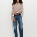 Taylor Cardigan in Washed Cashmere
