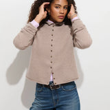Taylor Cardigan in Washed Cashmere