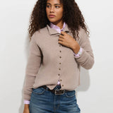 Taylor Cardigan in Washed Cashmere
